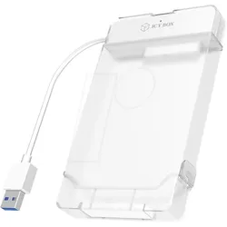 ICY IB-AC703-U3 - Externes 2.5" SATA HDD/SSD Gehäuse, USB 3.0, Adapter