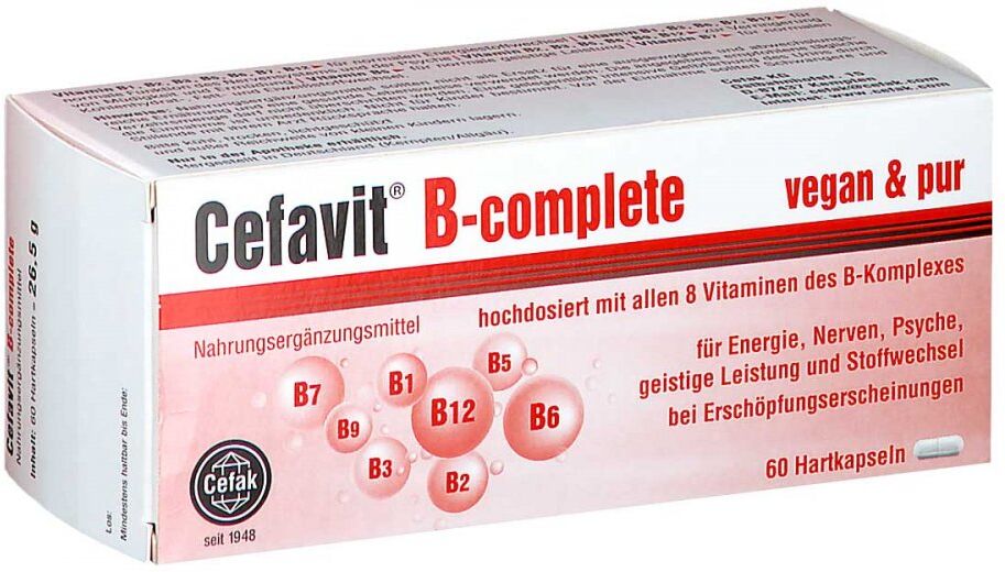 Cefavit B complete Hartkapseln