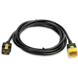 APC Strom Anschlusskabel [1x Kaltgeräte-Buchse C19 - 1x Kaltgeräte-Stecker C20] 3.10 m Schwarz AP8760