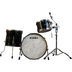 Tama STAR Bubinga Smoky Black Chrom 3pcs Shell Set - Schlagzeug