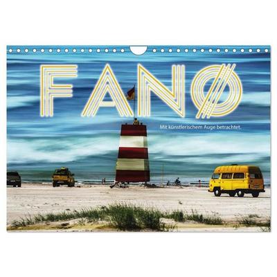 Fanø - Mit künstlerischem Auge betrachtet (Wandkalender 2027 DIN A4 quer), CALVENDO Monatskalender
