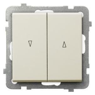 Ospel Rolladenschalter Sonata 10AX 2200W ecru (ŁP-7R (LP-7R/m/27)