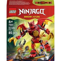 LEGO NINJAGO 71851 LEGO® NINJAGO Kais Drachen-Mech Battle Set (71851)