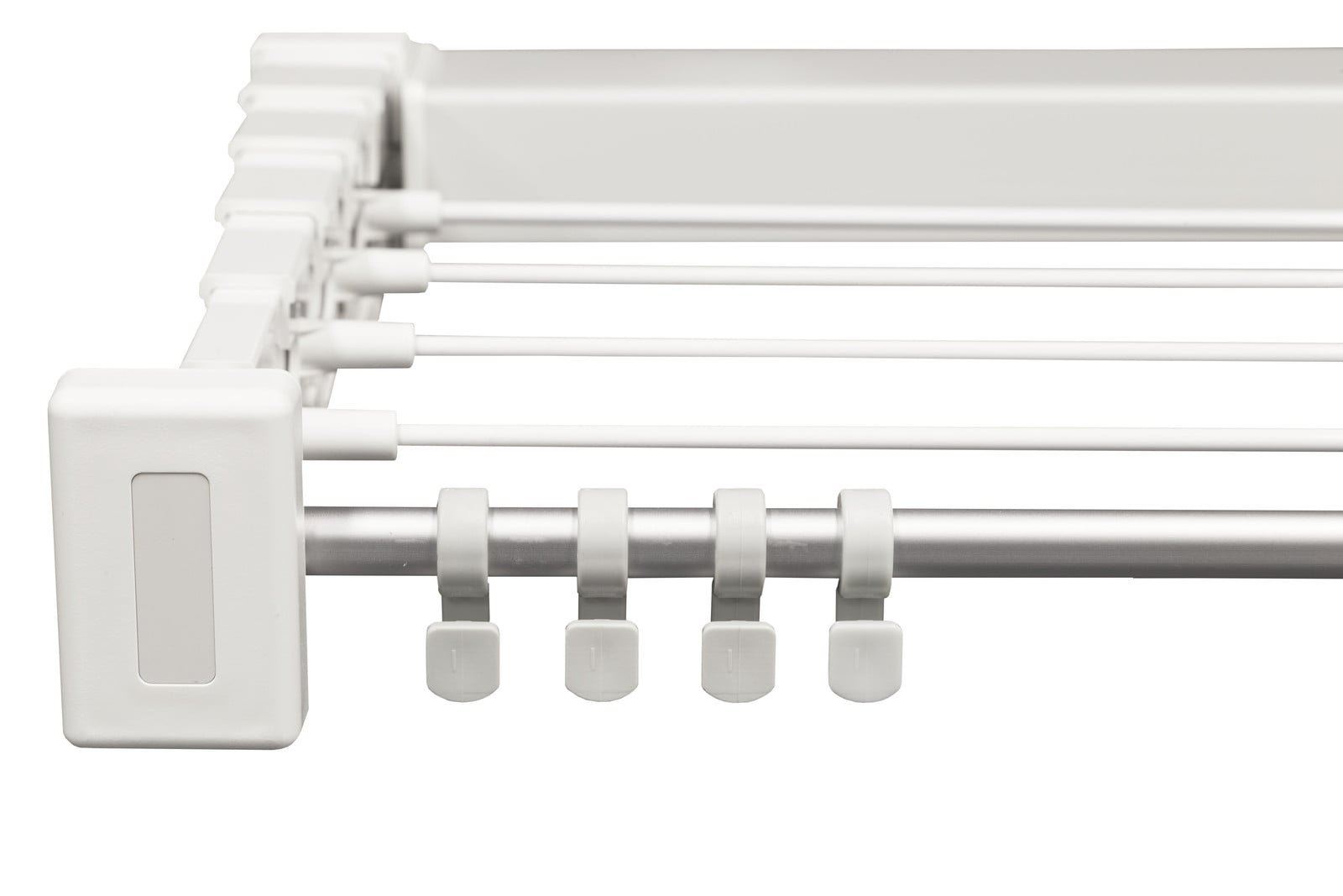 Stewi Teleskop Prestige aluminium wandmontage wit 0,6 m