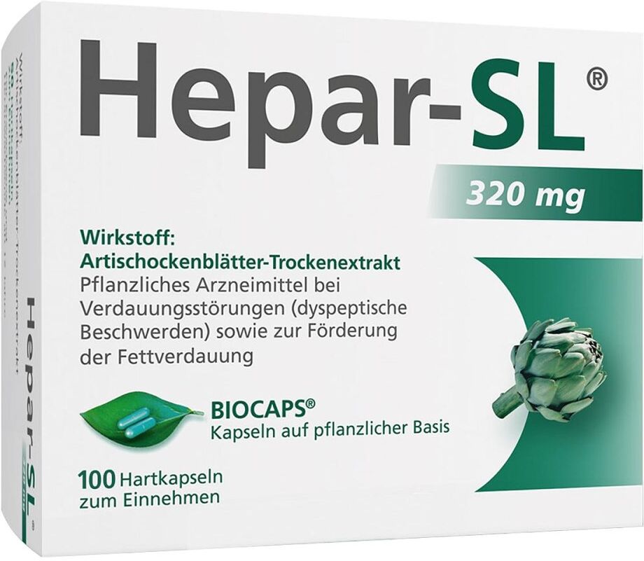 Hepar SL 320 mg Hartkapseln