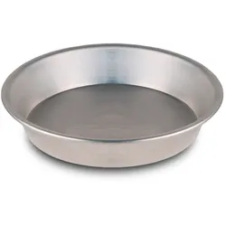 Mamù Ruoto Crostata, aus weißem Aluminium, langlebig, hergestellt in Italien, Ø 24 cm