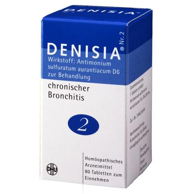 Denisia 2 chronische Bronchitis Tabletten 80 St