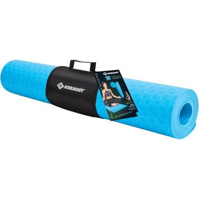 Schildkröt 960169 - Yogamatte Fitness, 183x61x0,4cm blau
