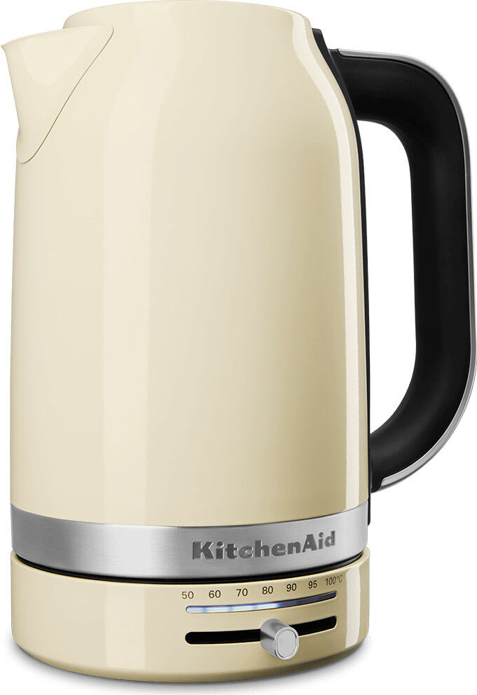 KitchenAid Variable Temperature Kettle   1.7L Almond Cream 1.7L