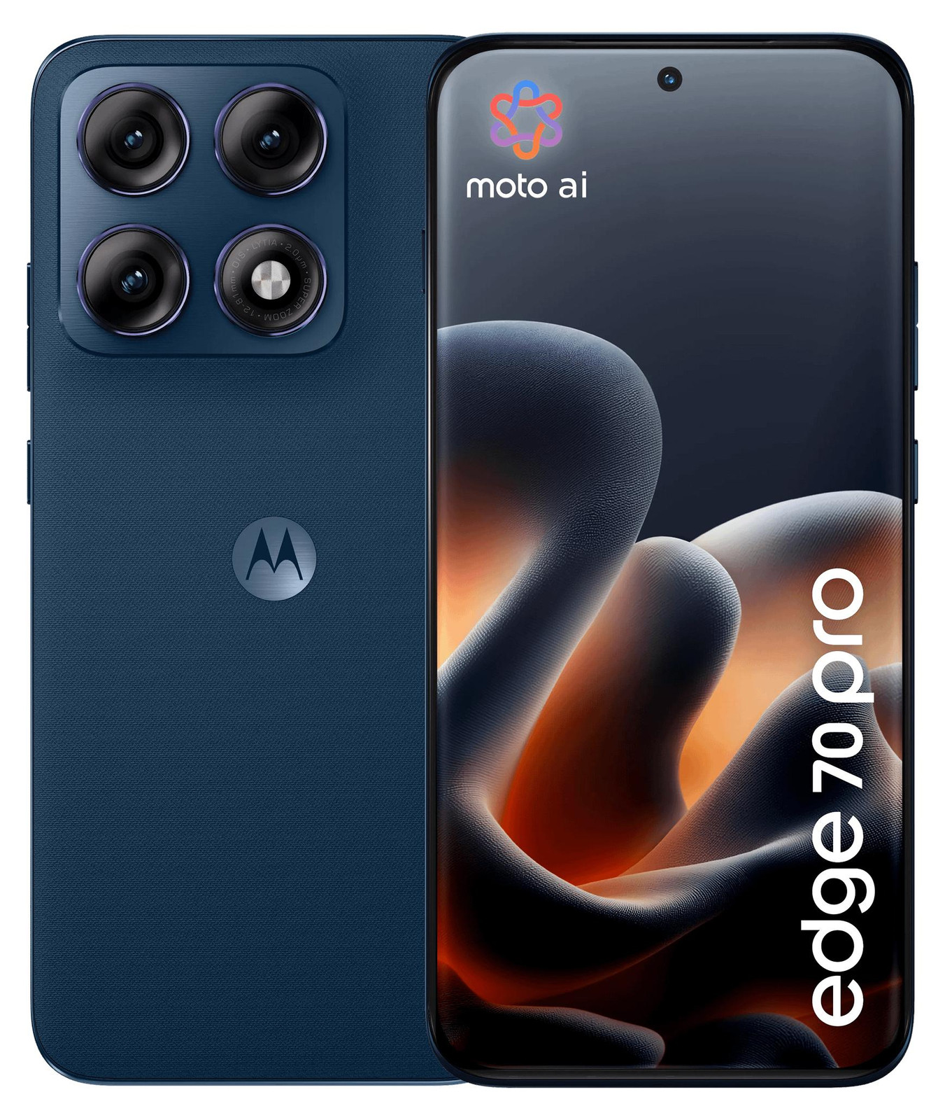 Motorola Edge 70 Pro 5G Smartphone - Titan Grey/Blue