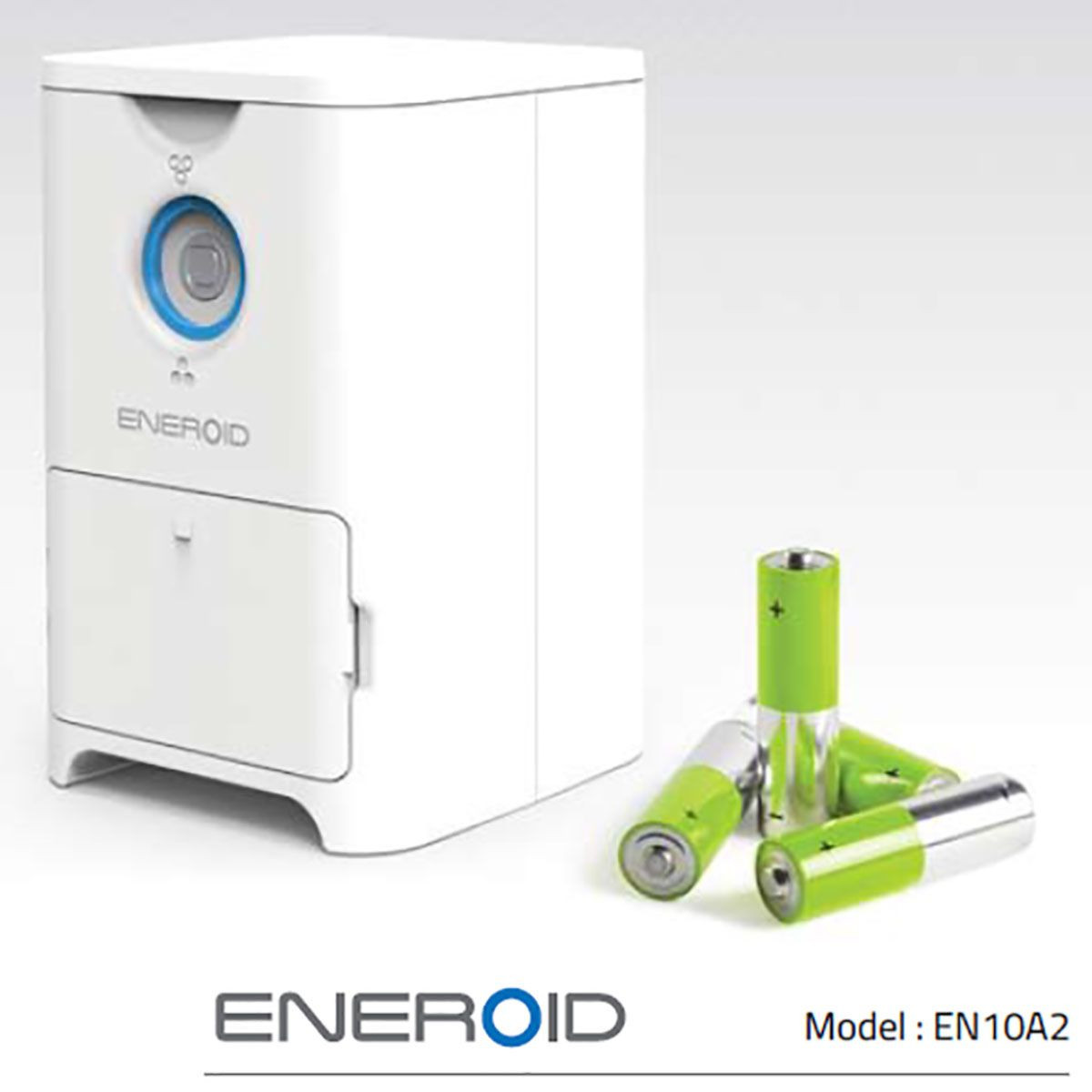 Eneroid Batterijlader voor 12 AA Mignon LR6 met automatische sortering van defecte batterijen