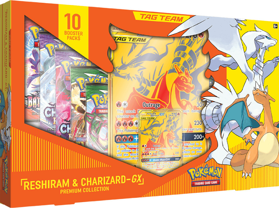 Pokemon Tag Team Reshiram & Charizard GX Premium Collection