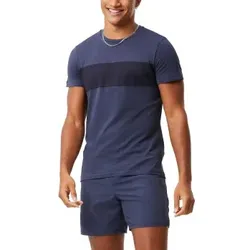 Björn Borg T-shirt Stripe Marine Small Herren