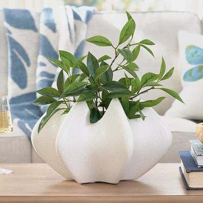 Luca Glazed Ceramic Vase - Grandin Road