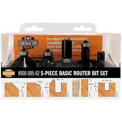 CMT, Fräser, Overfraesesaet K8 C, 5 dele