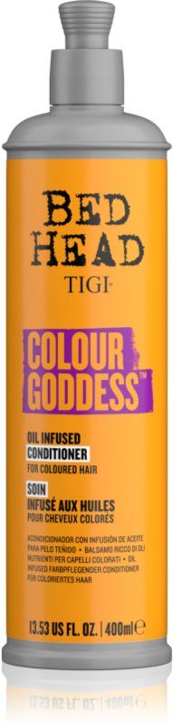 TIGI Colour Goddess Oil Infused Conditioner après-shampoing à l'huile pour cheveux colorés et méchés 400 ml