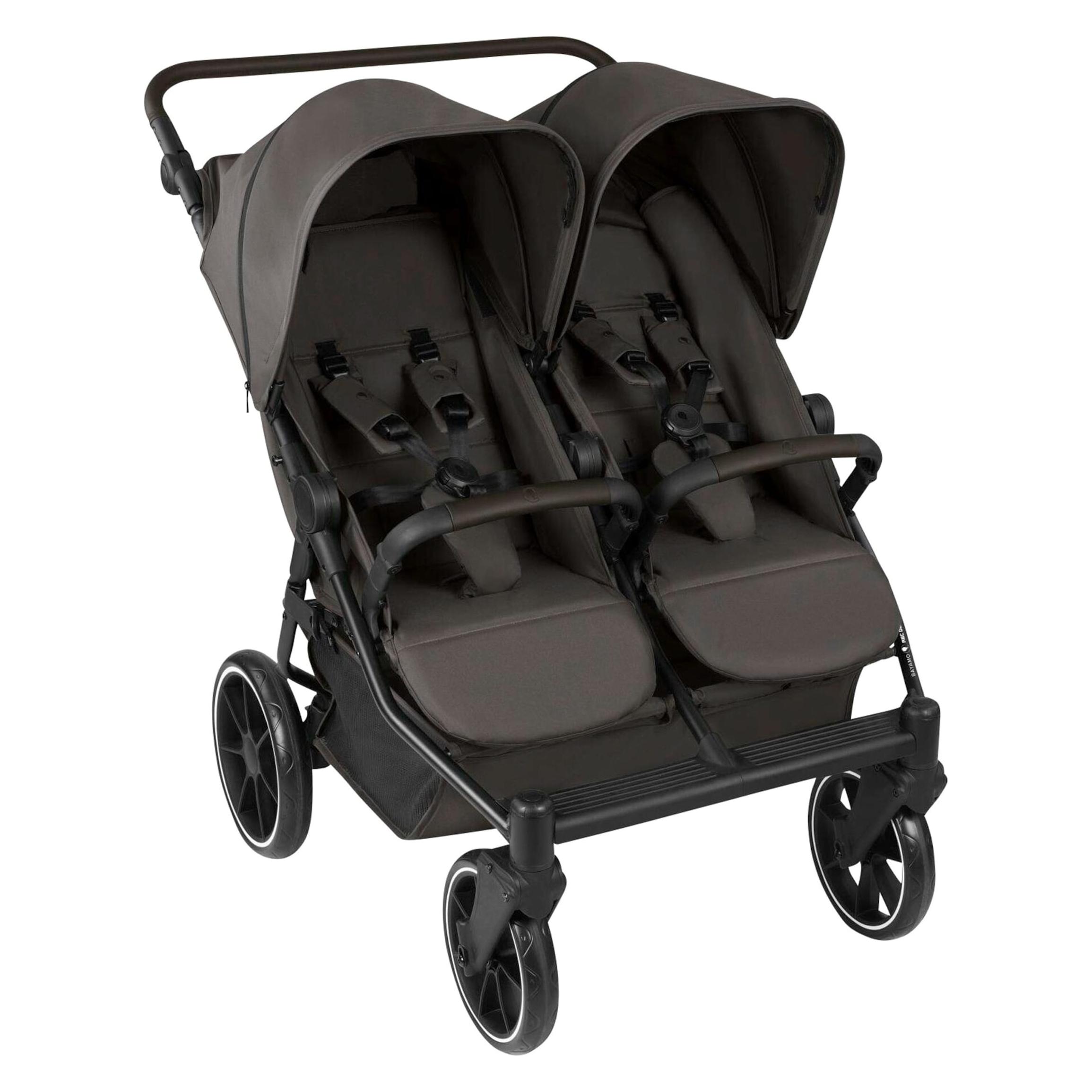 ABC Design Bayamo Doppelkinderwagen, nussbraun (12006452539)