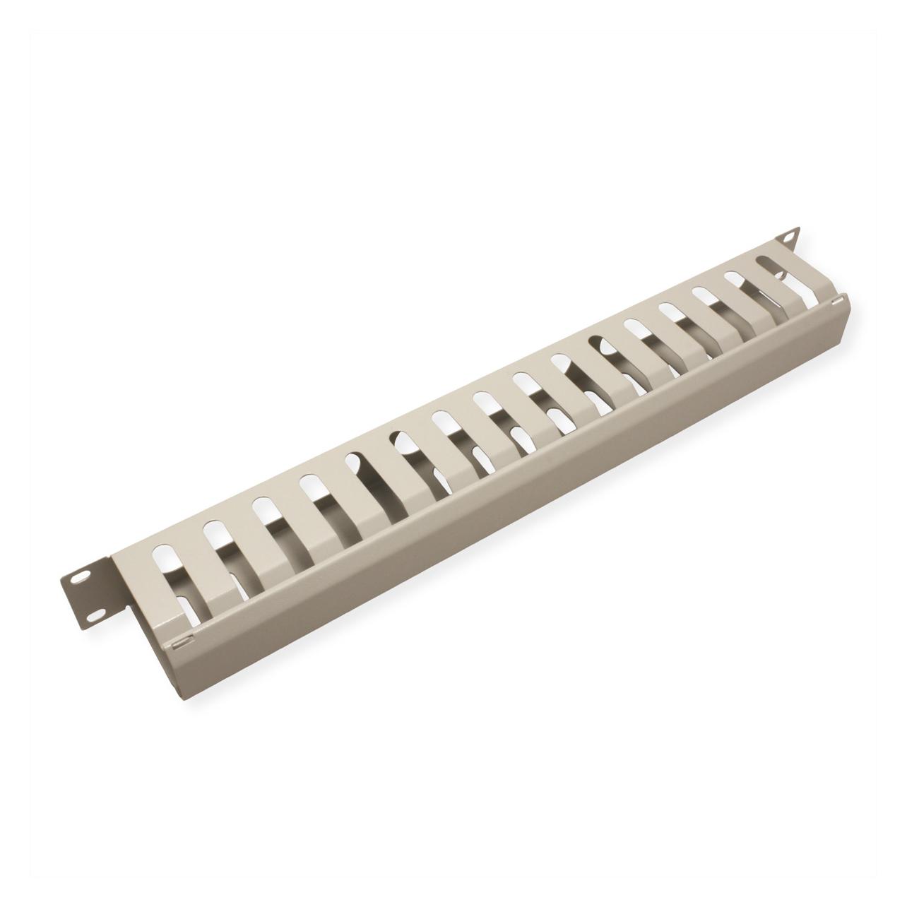 Value 19"-Kabelfhrg.1HE 40x60mm l.grau (26.99.0302)