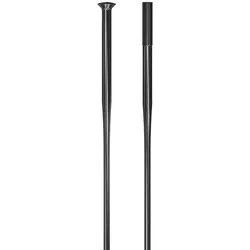 Messerspeichen DT Revolite®2.0x1.3x288mm Kart.20 St. schwarz, Straightpull, Niro