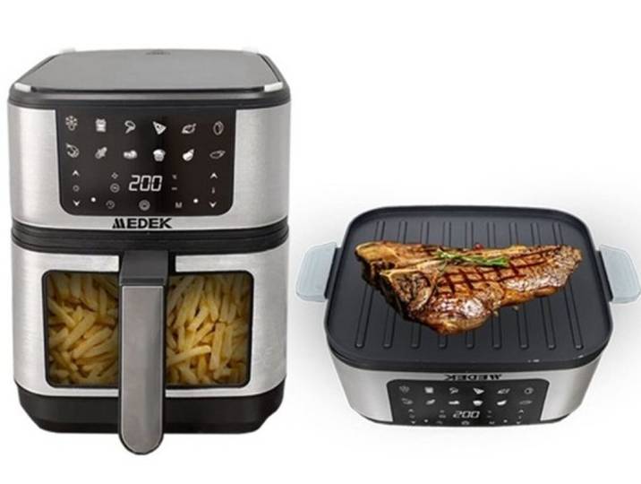 Friteuse sans huile Airfryer 4,5 L MED4505G MEDEK