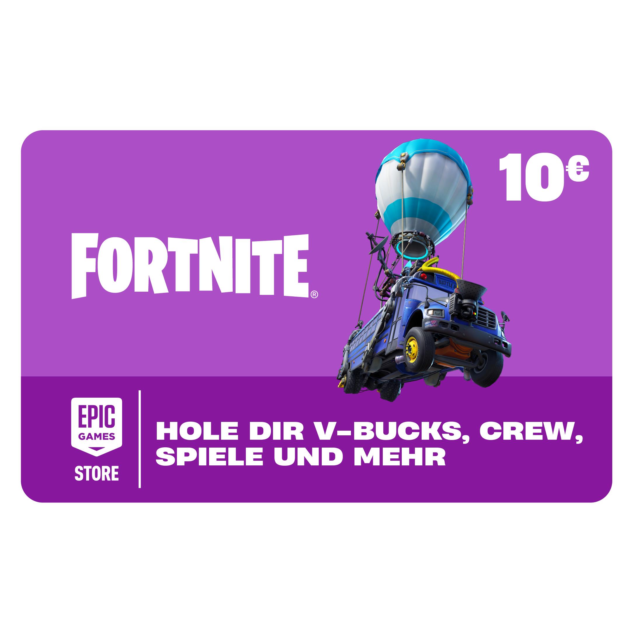 Epic Guthabenkarte 10€ (10 EUR) (Epic10)