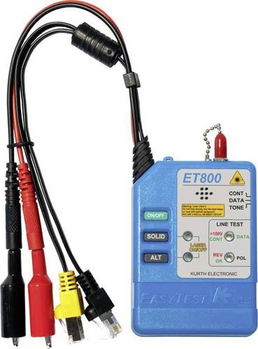 Kurth Electronic Easytest 800 Leitungssucher Durchgang, Identifikation, Leitungsverfolgung, Unterbrechung