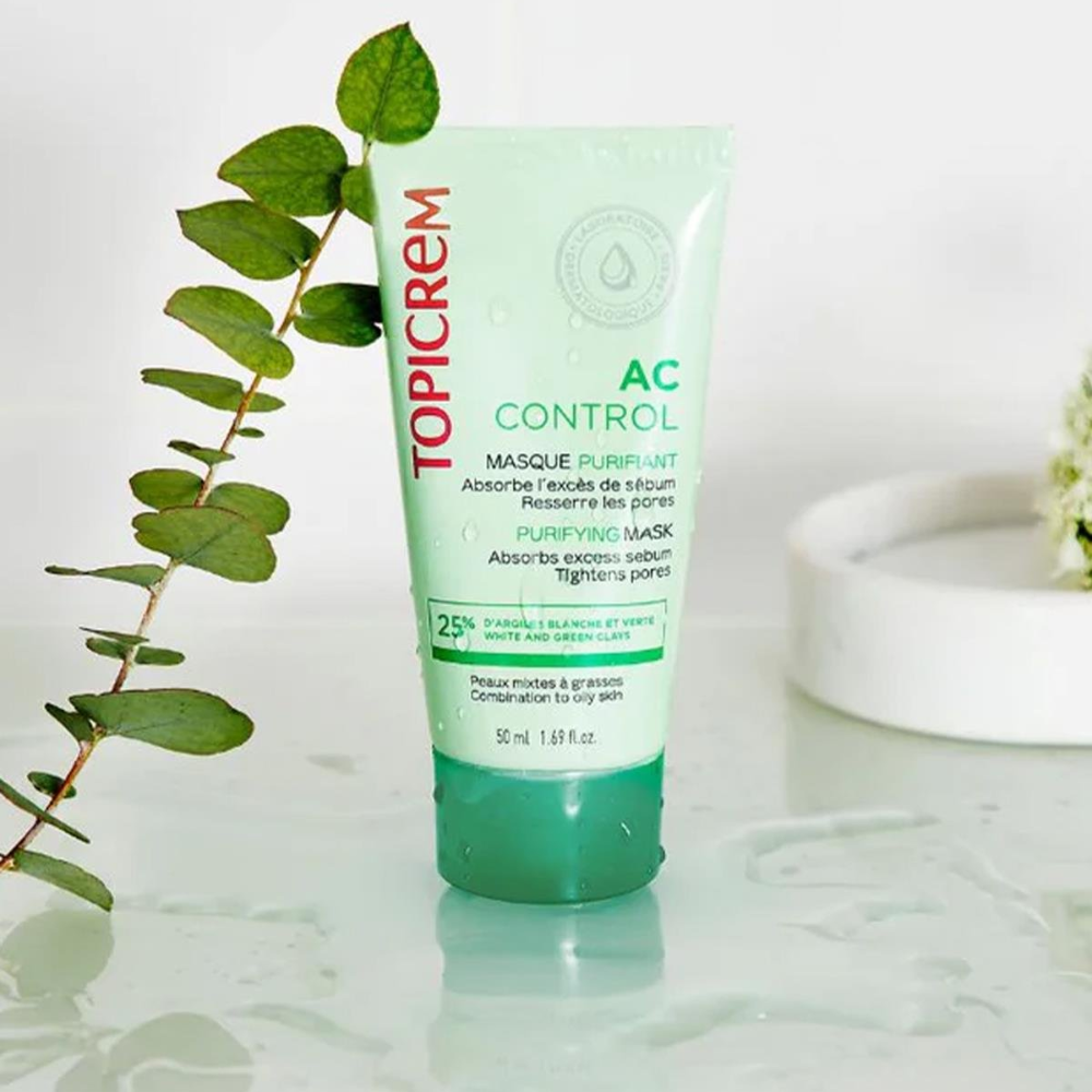 Topicrem AC Control Purifying Mask for Combination to Oily Skin 50mL