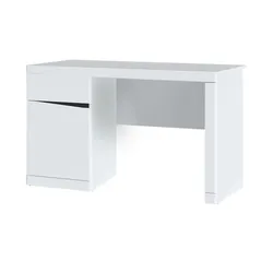 Schreibtisch   ¦ weiß ¦ Maße (cm): B: 128 H: 76,1 T: 59.9