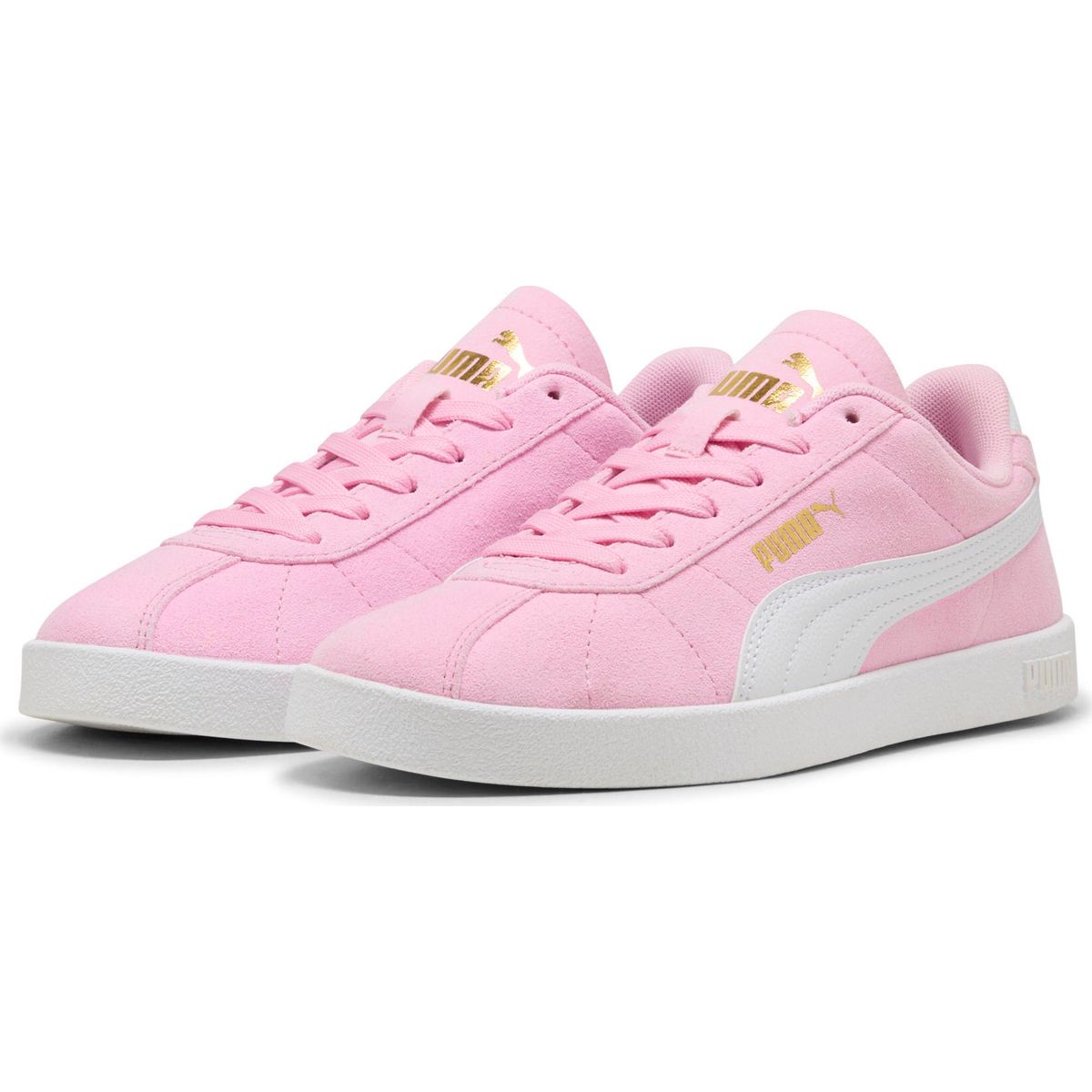 Puma Club II Jr pink shimmer-puma white (18) 5 398886-18-5