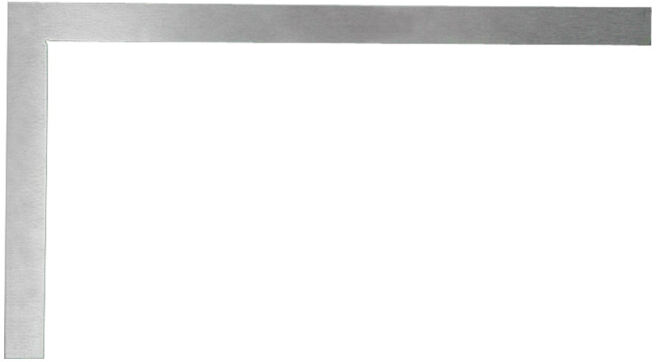HOLEX Equerre de serrurier plate, galvanisée 750X375 mm (456000 750X375)