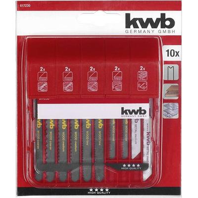 Kwb 617230 Stichsägeblätter-Set Jigger 10-teilig 1St.