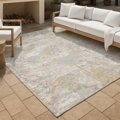 Addison Rugs Machine Washable Indoor/ Outdoor Abstract Wales Chantille Rug