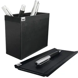 SIGEL Stiftablage 20,0 x 10,0 x 1,0 cm saphirschwarz