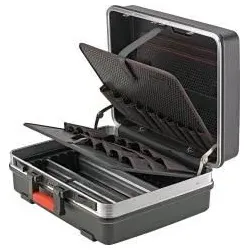 FORMAT Werkzeugkoffer 460x315x170mm ABS mit Taschen