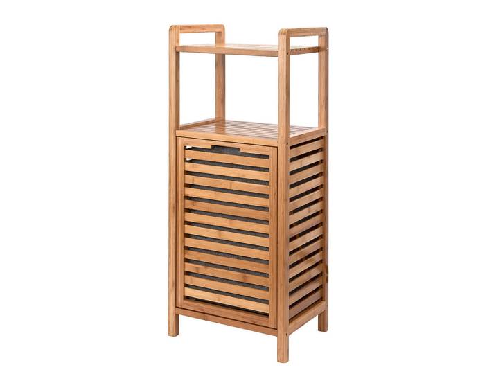 Butlers Regal MIT Wäschekorb Big Bamboo, Braun, 40x95x31 cm, Haushalt & Reinigung, Wäschepflege, Wäschekörbe & Wäschetonnen
