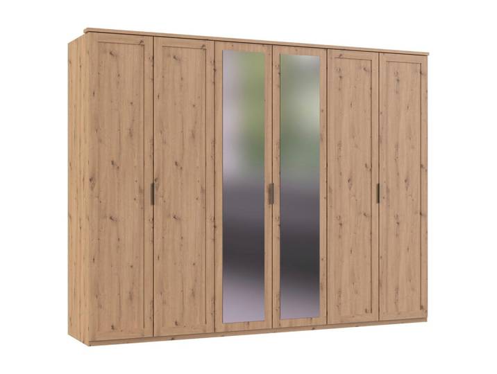 DREHTÜRENSCHRANK Nadja Eiche Dekor B: 270 cm