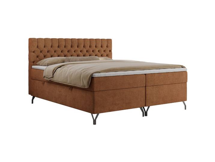 BOXBETT GRIMALDI 180/200 Orange Struktur - H3