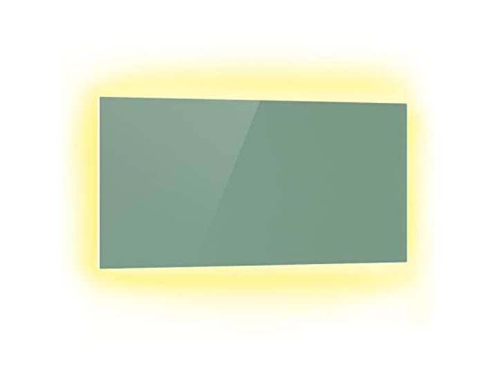 Klarstein Radiateurs Chauffage Radiant Electrique IP44\, Chauffage salle de bain infrarouge Intelligent WiFi et App\, Radiateur Electrique Mural 1000W\, Heater avec Détection Fenêtre Ouverte\, Thermostat