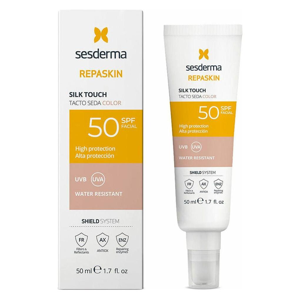 Sesderma REPASKIN SPF 50 Sonnenschutz mit Farbe 50ml Seidig (SPF 50, 50 ml) (44996429)