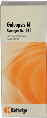 Kattwiga Arzneimittel GmbH SYNERGON KOMPLEX 141 Galeopsis N Tropfen 20 ml 04323556