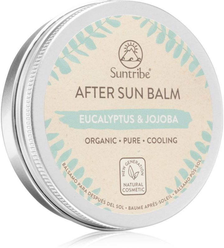 Suntribe After Sun Balm Eucalyptus & Jojoba baume apaisant après-soleil effet rafraîchissant 100 ml