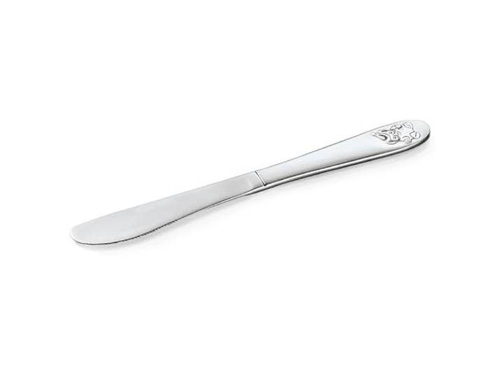 60x Kindermesser Amelie Bär, Kinderbesteck Edelstahl 18/0, Löffel 17 cm