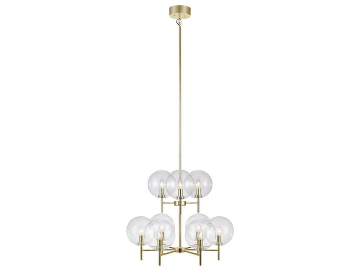 Markslöjd Pendelleuchte Crown, Messingfarben, Metall, rund, 71.5x162x71.5 cm, ohne Chemie, Lampen & Leuchten, Innenbeleuchtung, Hängeleuchten, Pendelleuchten