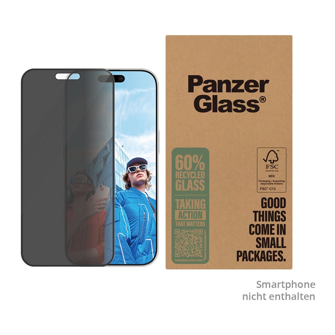 Panzerglass PRIVACY SCREEN PROTECTOR IPHONE 16 6.3INCH PRO