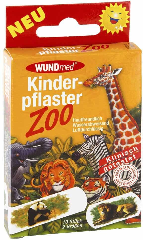 WUNDmed Kinderpflaster Zoo 2 Grössen 10stk