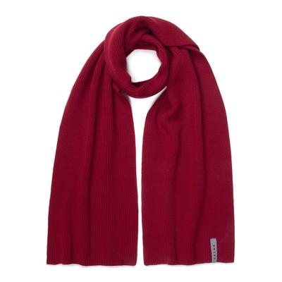 Schal FALKE "FALKE Schal", Damen, Gr. onesize, rot velvet (8264), Modetücher Schal