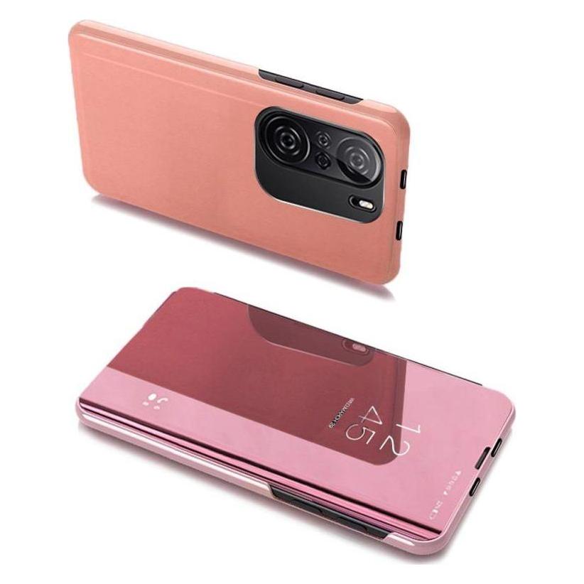 Hurtel Clear View Case cover for Xiaomi Redmi K40 Pro+ / K40 Pro / K40 / Poco F3 pink (Xiaomi Poco F3, Xiaomi Redmi K40, Xiaomi Redmi K40 Pro, Xiaomi Redmi K40 Pro+) (1404978613)