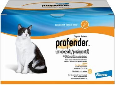 Profender Medium Cats (0.70 Ml) 5.5-11 Lbs 3 Doses + 1 Dose Free