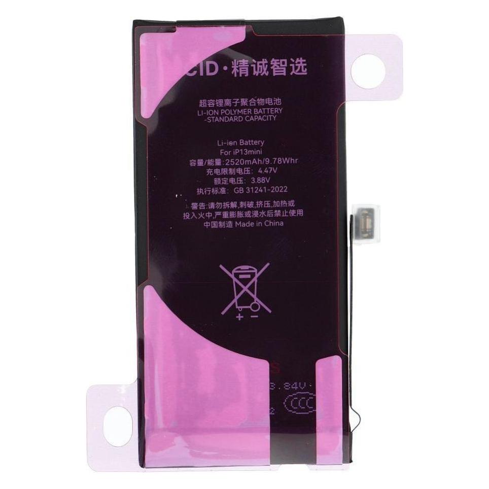 OPPO Batterie JCID JCID Diagnosable Batterie für iPhone 13 Mini 2520 mAh (hohe Kapazität) (65801236)