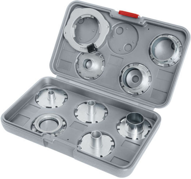 BOSCH Jeu de bagues de copiage 9 pcs pour fraiseurs (2608190064)